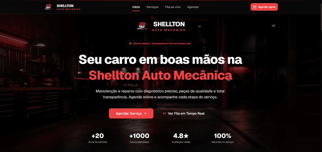 Shellton Auto Mecânica - Site